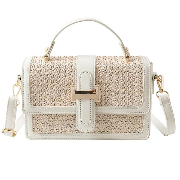 Straw Crossbody Bags, Summer Straw Purse Vacation Woven Handbags :P - Picture 1 of 8